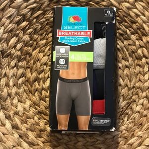 Fruit of the loom select boxer briefs new size xl